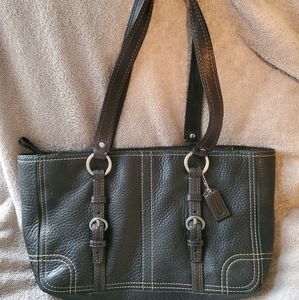 Coach Leather Shoulder Bag